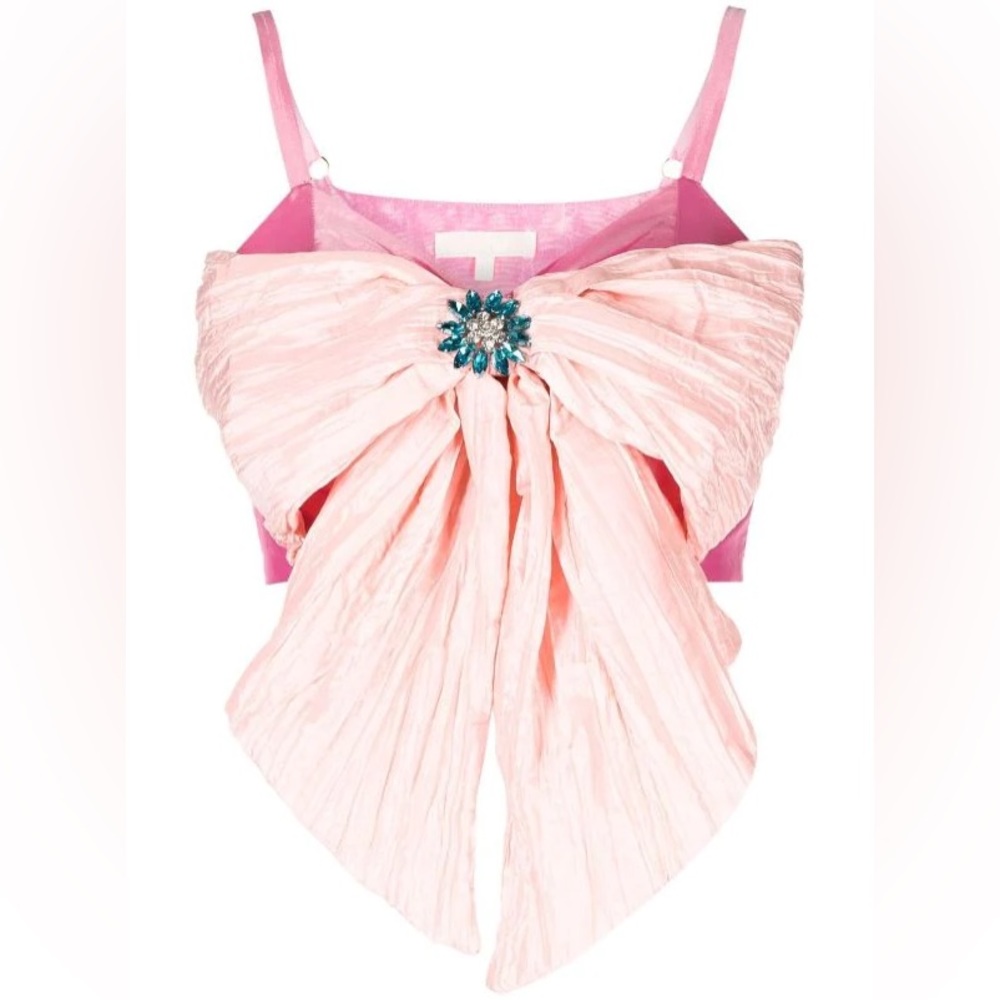LoveShackFancy Vima Crop Top